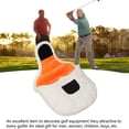 thumbnail image 3 of Putter Cover, PU Club Head Cover Blanc Couvre-Tête Putter pour les Amateurs de Golf, 3 of 8
