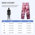 thumbnail image 2 of Cauagu Pink Glitter Heart Candy Mens Pajama Pants Sleep & Lounge Pants,PJ Bottoms with Pockets-Large, 2 of 7