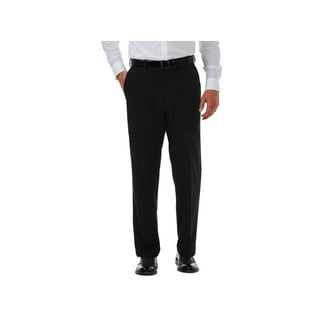 haggar mynx pleated no iron dress pants HAGGAR PLEATED CLASSIC FIT KHAKI MYNX GABARDINE DRESS PANTS SZ: 36 X 34 NWT