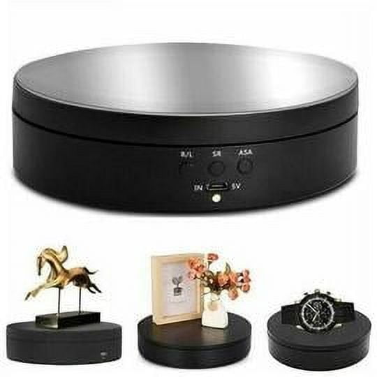 360 Rotating Electric Turntable, Auto Rotating Platform for Photography, Video, Product Display
