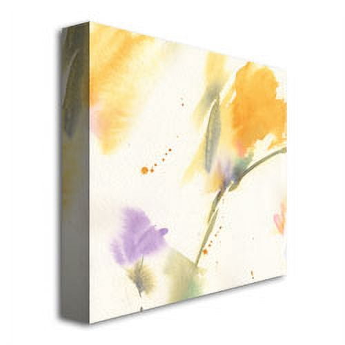 Trademark Art "Flowers Abstract" Canvas Wall Art by Philippe Shelia Golden
