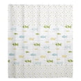 thumbnail image 1 of Ofertas Únicas 1 Pc Cortina de Ducha de Pescado Cortina de Ducha Impermeable 70.87"x78.74" Verde Azul, 1 of 5