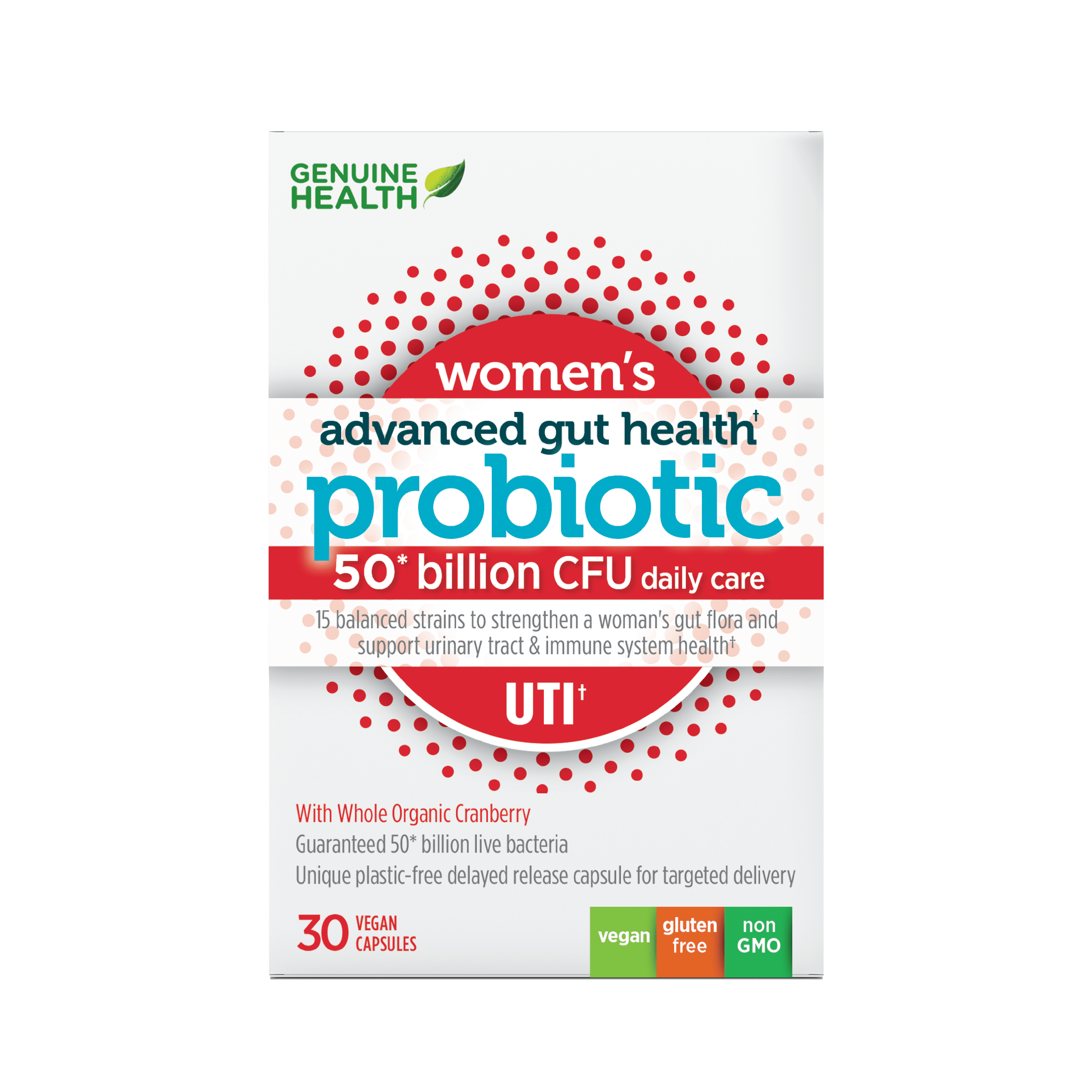 UTI preventing probiotic 50 billion