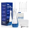 thumbnail image 1 of Irrigador de agua recargable SEAGO, hilo de agua, irrigador Dental Oral, portátil, 3 modos, tanque de 200ML, chorro de agua, resistente al agua IPX7 para el hogar Tan Jianjun unisex, 1 of 2