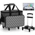 thumbnail image 1 of Funda para máquina de coser Yarwo - Carrito desmontable, color negro, 1 of 7