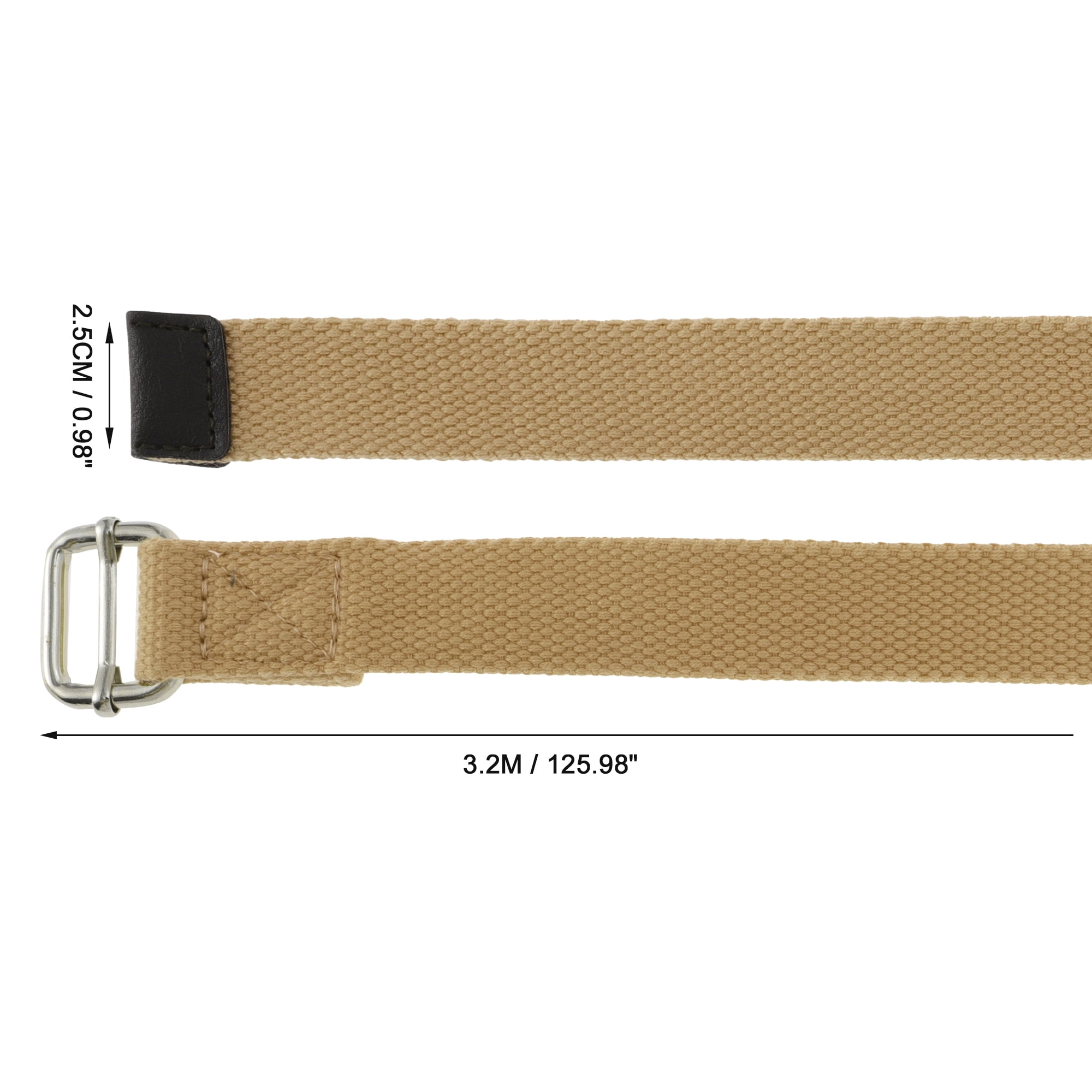 Unique Bargains 1Pc Women Yoga Stretch Band 125.98 Inches Length Brown