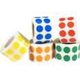 thumbnail image 5 of Primary Circle Dot Label Bulk Pack | 1/2 inch Round - 5 Colors, 1000 of Each Color, 5000 Pack, 5 of 6