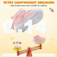 thumbnail image 6 of Barerun Toddler Boys Girls Elasticized Pull-On Ultra-Lightweight Non-Slip EVA Sole Tennis Shoes 7, 6 of 7