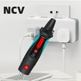 thumbnail image 2 of TFixol Dual-Purpose Voltage Analyzer with Live/Null Wire Detection, Leakage Current Test, and Socket Polarity Check for 12-300V AC, 1.5V/9V Battery Testing, and Multifunctional Electrical Diagnostics, 2 of 7