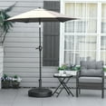 thumbnail image 2 of Outsunny Base de Parasol Ronde 22 Pieds' Support de Poids pour Parasol Extérieur, 2 of 10