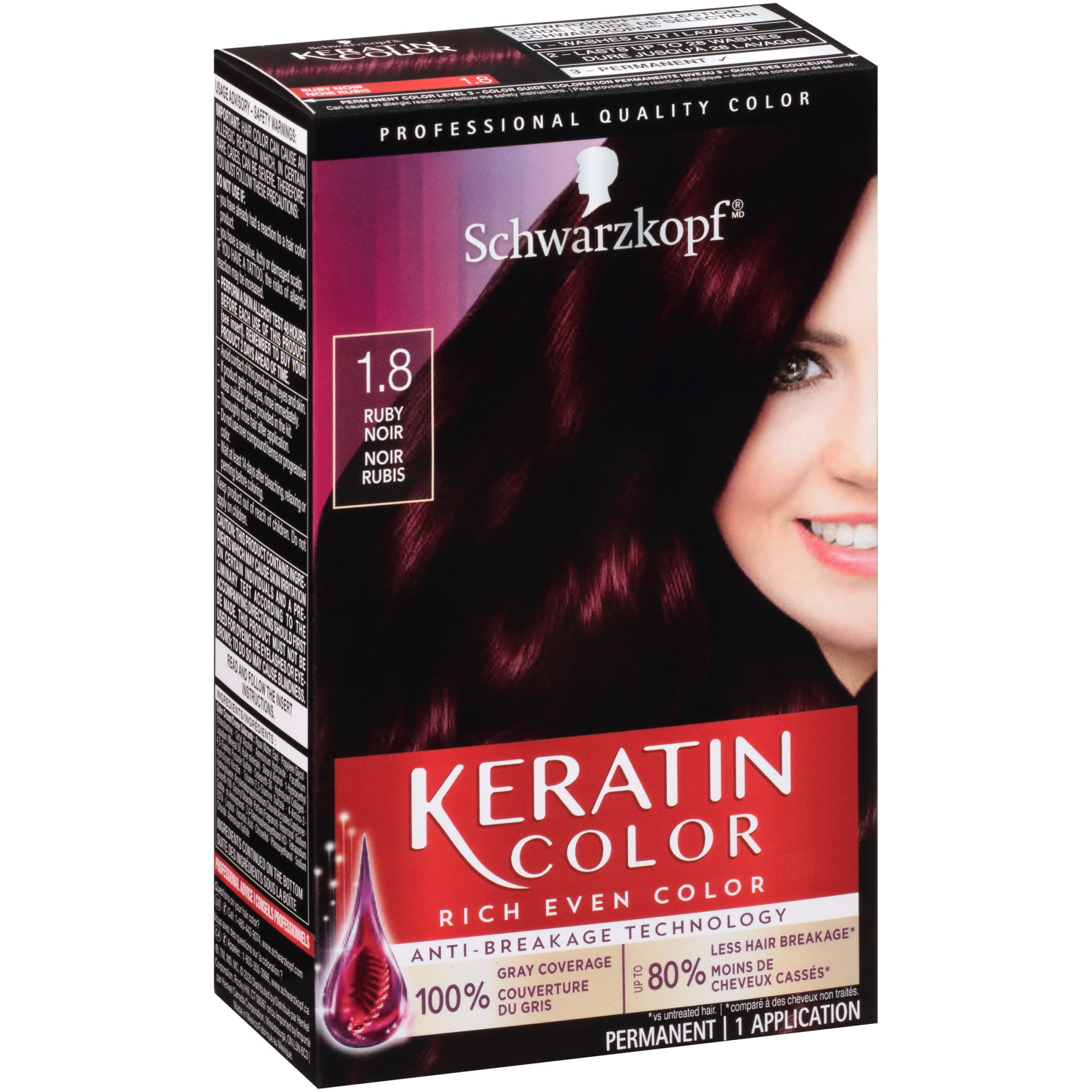 12+ Ruby Noir Hair Color