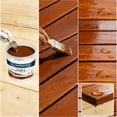 thumbnail image 3 of 1 Gallon Commercial Grade Wood Stain and Sealant | UV Resistant, Waterproof | for Decks, Fences, Furniture, Floors & Roofs | Extreme Weather Protection, Long-Lasting Finish, 3 of 9