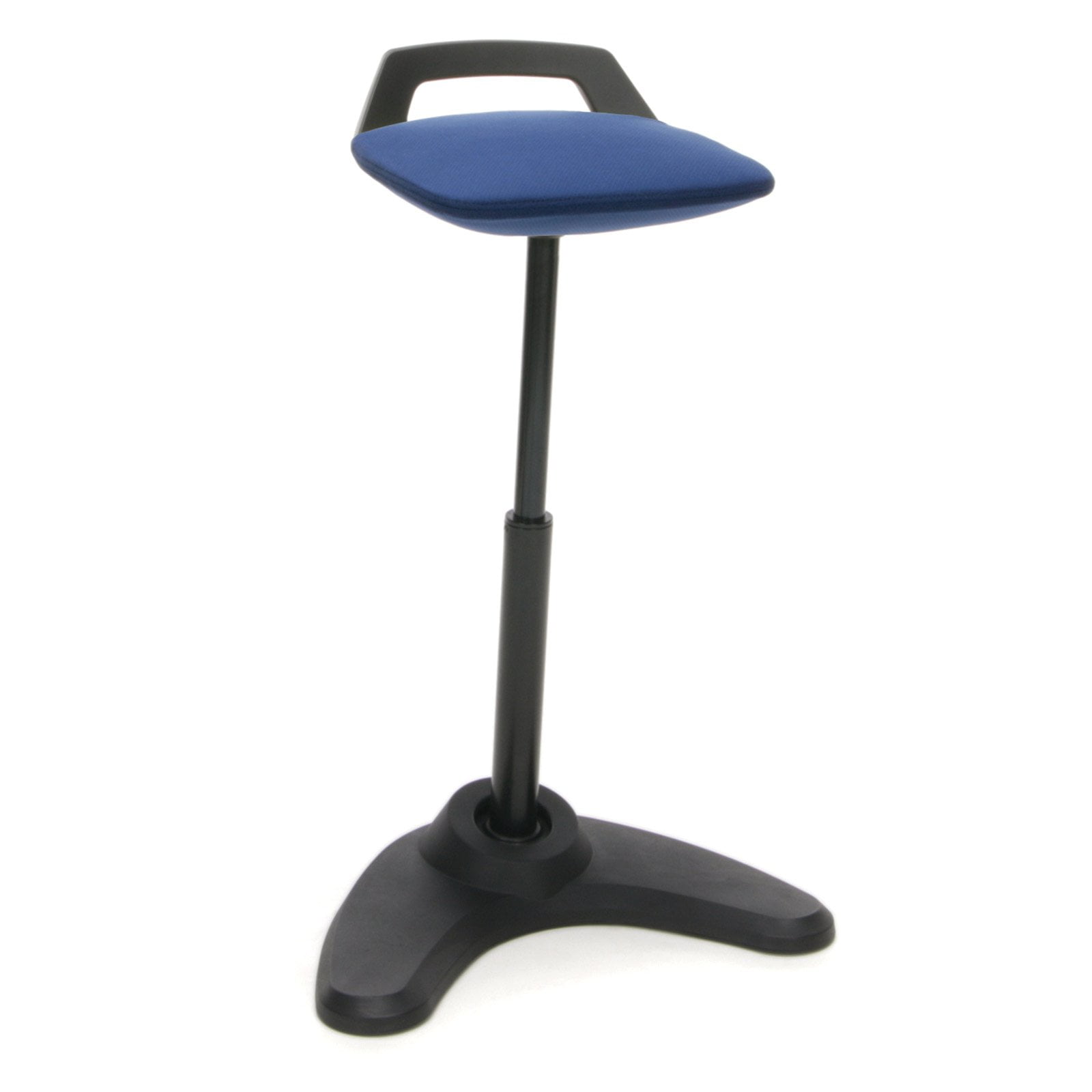 OFM Model 2800 Height Adjustable Stool - Cream/Blue