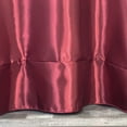 thumbnail image 3 of Your Chair Covers - 132 Inch Round Satin Tablecloth Burgundy, 3 of 3