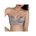 thumbnail image 1 of Women's Plus Size Smoothing Seamless Wireless Stay Put Strapless Push Up Bra, 1 of 7