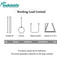thumbnail image 6 of Polyester Endless Round Sling Hoist Straps for Rigging Towing and Lifting Green 9ft 5300lbs Capacity, 6 of 6
