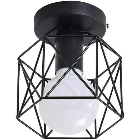 

Retro Metal Ceiling Light for Hallway Aisle Porch Cafe and Bar - Vintage Design with Exceptional Durability and Style
