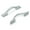 Chrome Finish, variant on Hickory Hardware H078770CH 3 in. Center to Center Dover Collection Pull, Chrome Finish