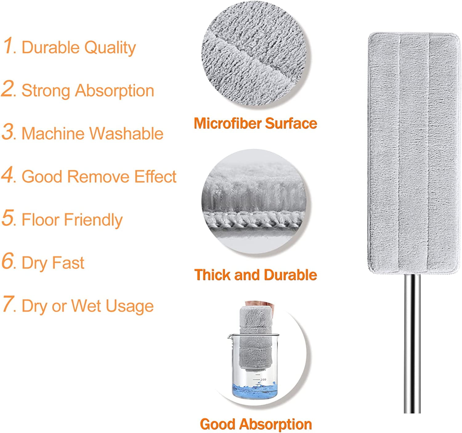 Recommendation of damp, wet and dry flat mops - Moonlight Blog