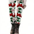 thumbnail image 3 of Erwazi Christmas Leggings for Women High Waisted Tummy Control Leggings Workout Athletic Yoga Pants, M, 3 of 5