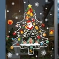 thumbnail image 4 of Decoración navideña para ventana del hogar, ventana de centro comercial, decoración de puerta de vidrio, guirnalda de Papá Noel, pegatinas de ventana de Navidad, 4 of 4