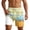 Beige@GC@, variant on CONZONE Mens Swim Trunks With Mesh Liner Ice Cream Graphic Board Shorts for Men Elastic Waist Drawstring Lightweight Quick Dry Summer Beach Swim Shorts