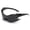 Black Film, variant on Rimless Sunglasses Black Frame PC Lens Mercury Design
