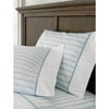 Canopy Shirt Stripes 310 Thread Count Sky Blue Bedding Sheet Set