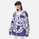 thumbnail image 3 of Fotbe Blue And White Porcelain Pattern Chaqueta con Protección Solar UPF 50+ para Hombre y Mujer, Camisa con Capucha y Bolsillos-Small, 3 of 7