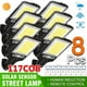 thumbnail image 2 of Farolas solares para exteriores, lámpara Solar con 3 modos de luz, Sensor de movimiento impermeable, iluminación de seguridad para jardín, Patio, camino, 2 of 4
