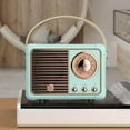 thumbnail image 2 of Haut-parleur Bluetooth Rétro, Décoration, Portable, Sans Fil, 2 of 7