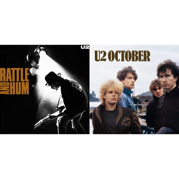 Rattle & Hum & October [LP Vinyl Bundle]