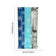 thumbnail image 3 of Cortinas navideñas con copos de nieve (juego de 2 piezas) | Decoración para fiestas navideñas de invierno de 99 x 199 cm | Fondo de plástico rojo o azul para fotomatón y decoración de ventanas, 3 of 6
