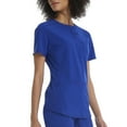 thumbnail image 3 of Scrubstar Women's Supreme Stretch Antimicrobial Heather V-Neck Placket Scrub Top WM01T909, 3 of 7