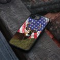 thumbnail image 4 of WIRESTER Shockproof Soft Rubber Cover Case for Apple iPhone 16e 6.1" 2025, Vintage American USA Flag Deer, 4 of 5