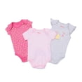 thumbnail image 3 of Pañalero Baby Creysi Niña 6M Estampado Liso y Floral Multicolor 3 Piezas, 3 of 4