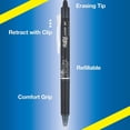 thumbnail image 3 of Bolígrafos de tinta de gel borrables PILOT Frixion retráctiles negros de 0,7 mm, 3 of 6