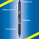 thumbnail image 3 of Bolígrafos de tinta de gel borrables PILOT Frixion retráctiles negros de 0,7 mm, 3 of 6