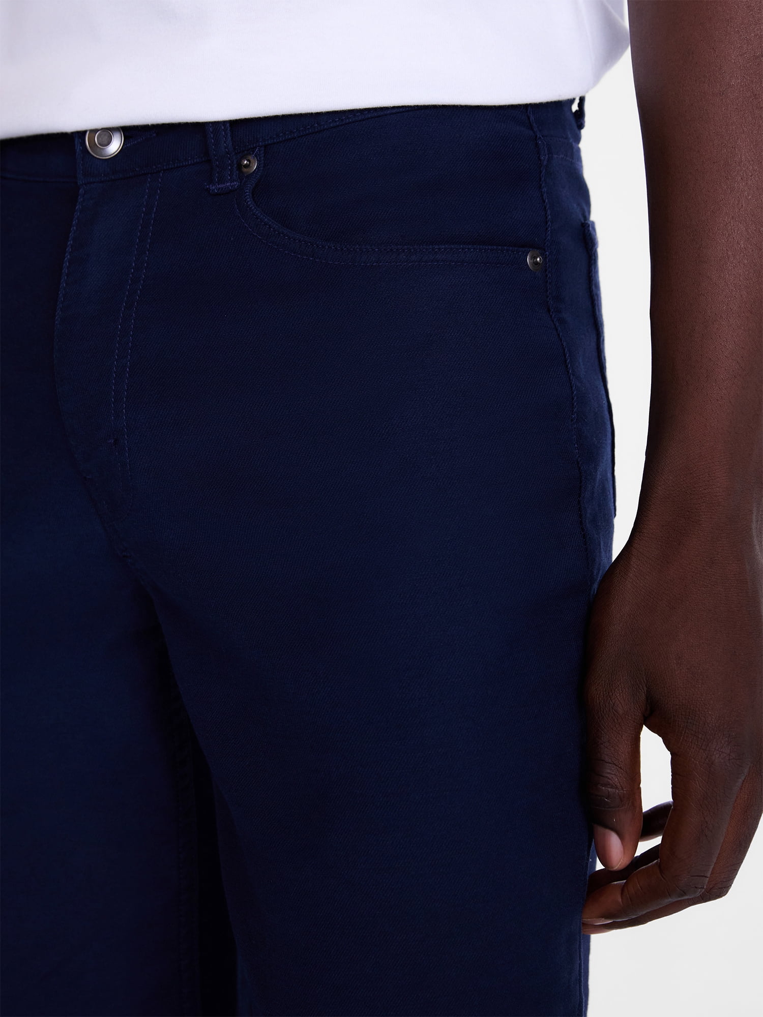 George Men's and Big Men's 5 Pocket Terry Pants, Sizes 29x30 to 44x30