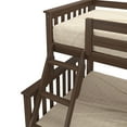 thumbnail image 6 of Max & Lily Solid Wood Bunk Bed, Twin over Full with Storage Trundle and Ladder for Kids, 6 of 14