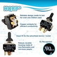 thumbnail image 6 of HQRP Toggle Switch for Jack Quick JQ-OS 3000 3500 Series Electric Tongue Jacks, 6 of 8