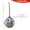thumbnail image 3 of Genshin Impact Acrylic Ornament Decorative Christmas Hanging Pendant For Home Decor, Christmas Tree, Party Round Shape, 3 of 7