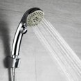 thumbnail image 4 of Ducha de mano con 5 tipos de rociadores, cabezal de ducha de alta presión, ducha de lluvia con tope de agua, 4 of 5