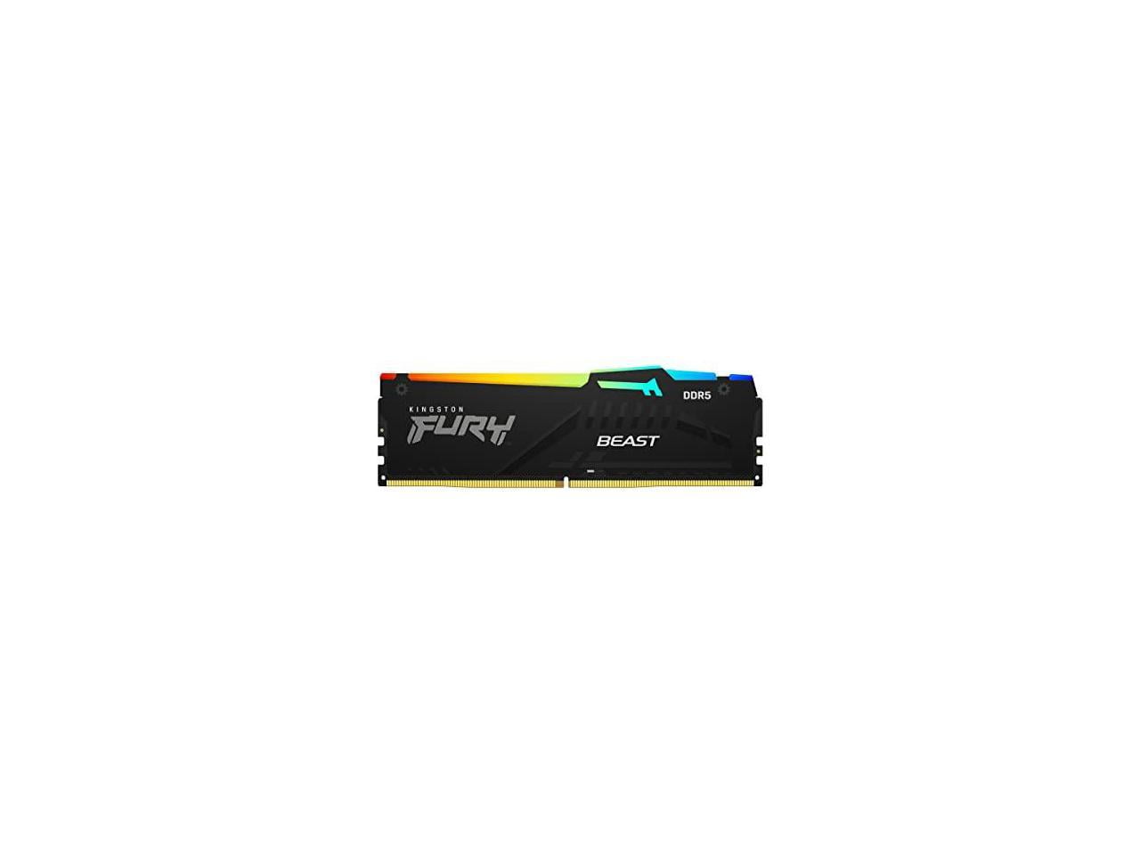 Kingston FURY Beast RGB - DDR5 - kit - 16 GB: 2 x 8 GB