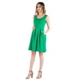 thumbnail image 3 of Maternity Sleeveless Knee Length Pocket Dress, 3 of 6