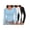 Black/Blue/White, variant on Long Sleeve Shirts for Women 3 Pack Scoop Neck Fitted Tops Thermal Undershirt Stretch Base Layer Soft Tee