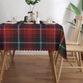thumbnail image 3 of Rectangle Table Cloth, Scottish Clan Innes Tartan Resistant Washable Tablecloth Decorative Table Cover for Dining, Indoor and Outdoor, 3 of 6
