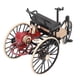 thumbnail image 5 of Adornos de modelo de triciclo clásico a escala 1:12, modelo de coche de aleación retro de alta simulación, decoración para el hogar, color negro, 5 of 14