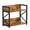 Rustic Brown-Medium, variant on Spice-rack-organizer-shelf For Kitchen Counter  2 Tiers Coffee Bar Station Organizer Countertop Space Saving Desk Shelving Riser Unit (grey Medium)