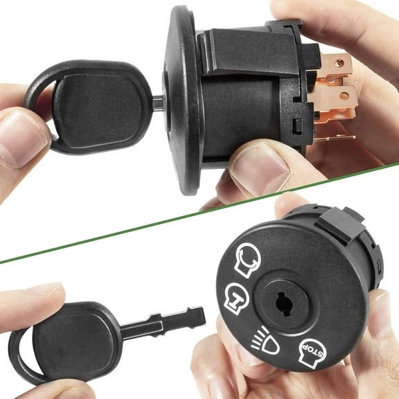 for John Deere X100 X350 X354 X360 X370 X380 X384 X540 w/2 Keys Ignition Switch